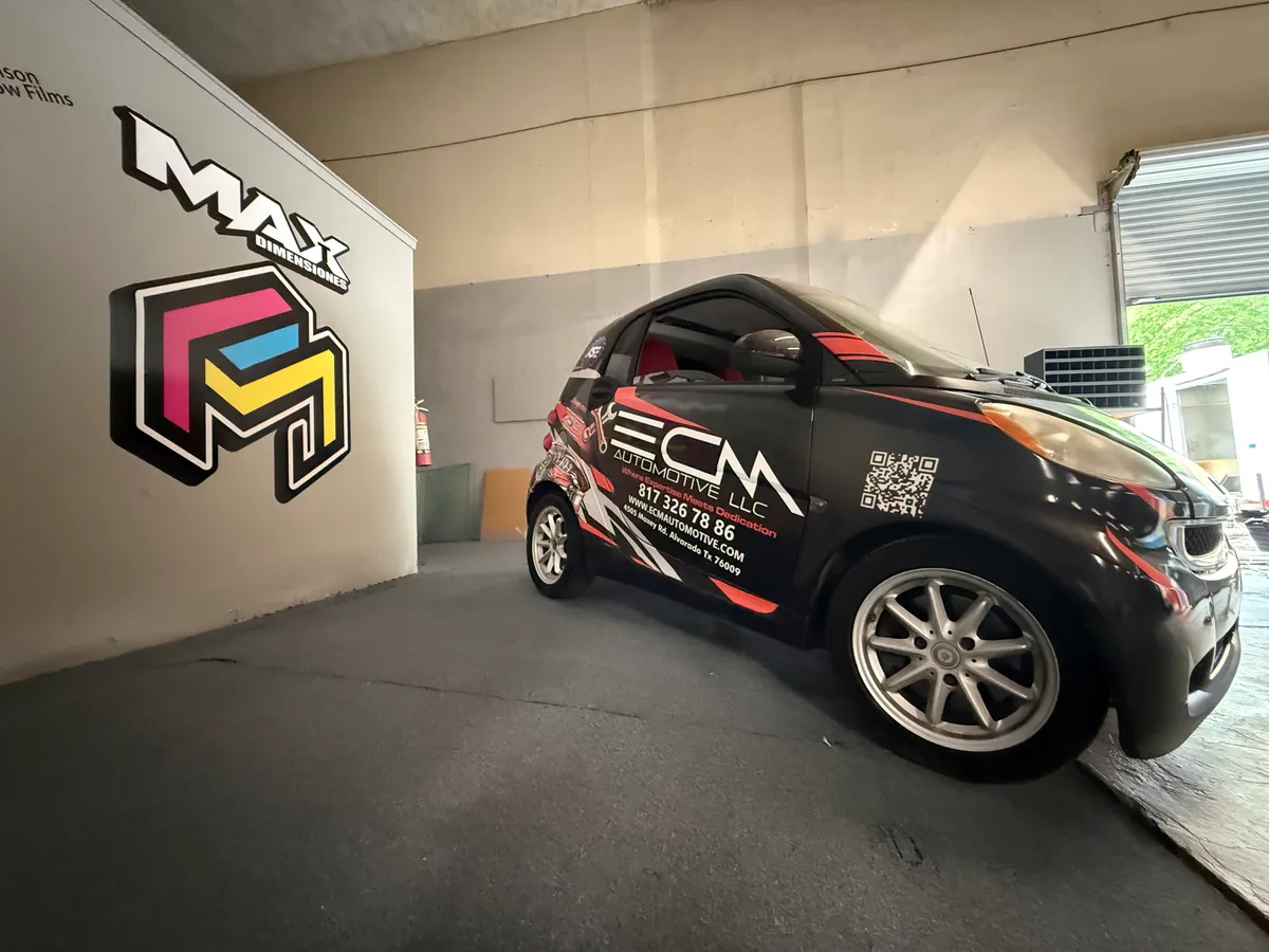 ECM Automotive vehicle wrap
